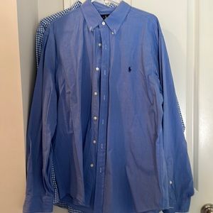 Long sleeve Ralph Lauren button down.